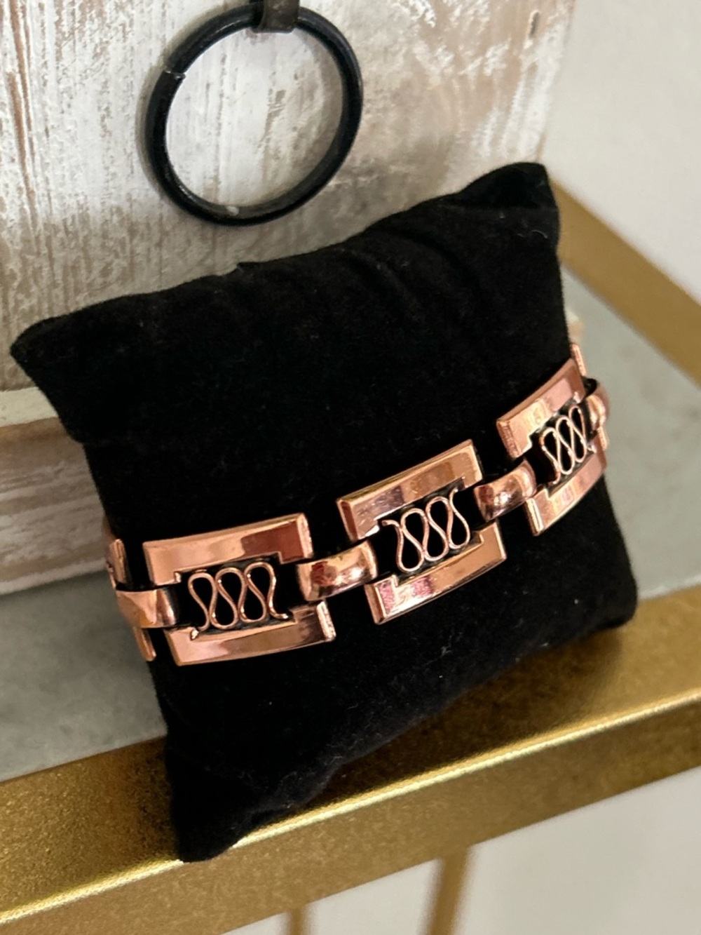 Renoir Vtg Copper link Bracelet Unisex